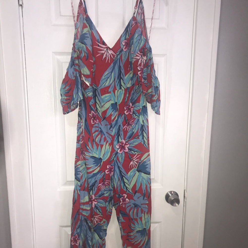 Floral jumpsuit